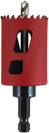 "MK Morse MHSA19C Hole Saw with Attached Arbor, 1-3/16"" Diameter", multi, one size