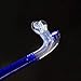 Kraken Aquatics Swim Snorkel for Lap Swimming, Swimmers Training and Pool Therapy Equipment | Quality Adult Center Mount Snorkel with Comfortable Silicone Mouthpiece and One-Way Purge Valve | Blue