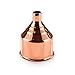Copper Flask for Liquor for Men: 8oz Flask + Funnel + Pouch + Deluxe Gift Box Set. Copper Gifts for 7th Anniversary for Him. Men's Hip Flask. Engraved WellDeserved