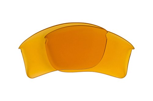 New SEEK Replacement Lenses Oakley FLAK JACKET XLJ - Polarized Hi Intensity Yellow
