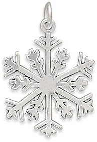 MMA Sterling Silver Snowflake Pendant