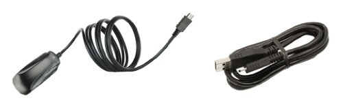 HTC One X (AT&T) Premium Combo Pack - Wall Charger + Micro USB Cable + ATOM LED Keychain Light