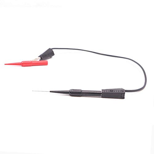 0.7mm Back Probe Pins Insulation Piercing Needle Non-destructive Needle Tip Multimeter Probes With 4mm Banana Socket 2 Pack