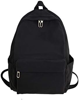New Waterproof Nylon Women Backpack Female Large Capacity Travel Backpack Teenage Girls Pure Color Schoolbag Book