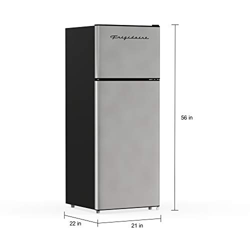 RCA RFR725 EFR749 2 Door Apartment Size Refrigerator with Freezer, 7.5