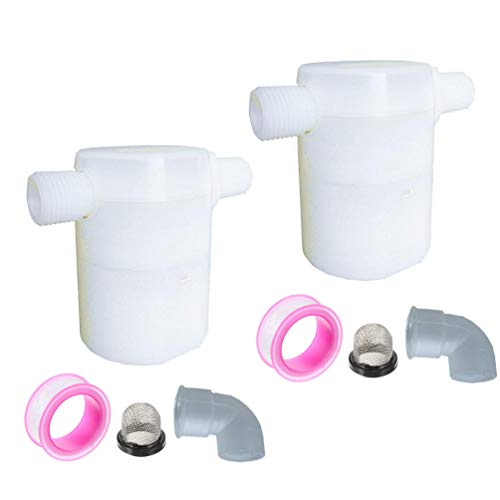 Water Tank Float Valve 1/2" Water Float Valve SideEntry Builtin