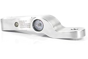 Weigh Safe Fixed Height Ball Mount 2" Drop & 2" Receiver, 10,000lbs GTW, 1,500lbs Tongue Weight - Built-in Tongue Weight Gaug