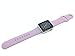 top4cus Apple Watch Band 38mm Soft Silicone Replacement Sport Strap iWatch Band for Apple Watch 38mm Model - Small/Medium - Lavender