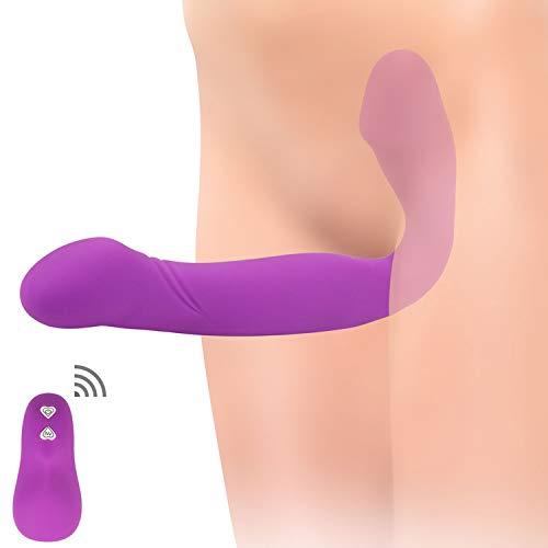 Vibrators Egg Jump Strapless Strapon Vibrator Wireless Strap on Lesbian Double Penetration We Share Vibe Sex Toys for Woman,Model B
