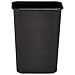 Amazon Basics Rectangular 10 Gallon Commercial Waste Basket, Black, 4-Pack - WMG-00038