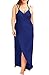 Unidear Women's Plus Size Beach Spaghetti Strap Cover Up Backless Wrap Long Dress