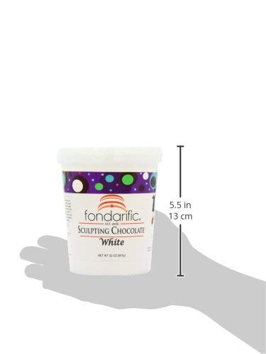 Fondarific Sculpting Chocolate White, 2 Pound