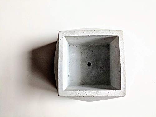 Large Concrete Geometric Air Plant Holder