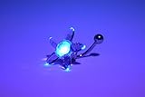 LED Light up Flower Belly Button Navel Ring