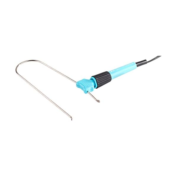 AGT Thermoschneider: Elektrischer Multifunktions-Styroporschneider ES-320 mit 3 AufsÃ¤tzen (Thermoschneider fÃ¼r Styropor, BastelsÃ¤ge elektrisch, LÃ¶tkolben) – Bild 6