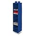 Honey-Can-Do SFT-01275 Hanging Closet Organizer, Blue, 8-Shelf
