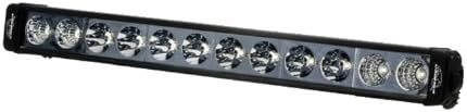 Lazer Star (LX1012C) 10 Watt 24" 12-LED Discovery Series LX LED Black Finish Single Row Combi Beam Light Bar