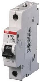 ABB S201P-K16 Miniature Circuit Breaker, 480Y/277 VAC, 16 A, 10 kA Interrupt