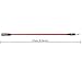 iMangoo 3.5mm Male to Female Audio Extension Cable, Auxiliary Stereo Aux Cable (20cm/ 0.65ft) Headphone Earphone Audio Cable for Cell Phone iPhone 7 Plus 6s Galaxy Note 7 S7 Edge Smartphone Black/Red
