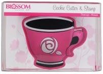 Teacup - Roses Cookie Cutter and Stamp Set