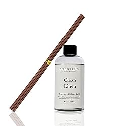 Cocorrína Clean Linen Scented Reed Diffuser Oil