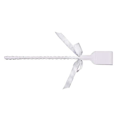 Lieberpaar white Leather Long Whip Riding Crop for Couples Role Play Kit
