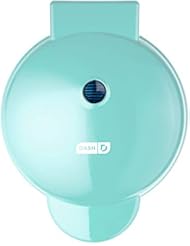 Dash DMG8100AQ 8â€ Express Electric Round Griddle for Pancakes, Cookies, Burgers, Quesadillas, Eggs & other on the go Breakfast, Lunch & Snacks, Aqua