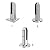 MagiDeal Glass Pool Deck Fencing Fence Spigot Bracket Post Clamp for Frameless Garden Balustrade