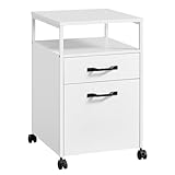 VASAGLE File Cabinet, Mobile Filing Cabinet with