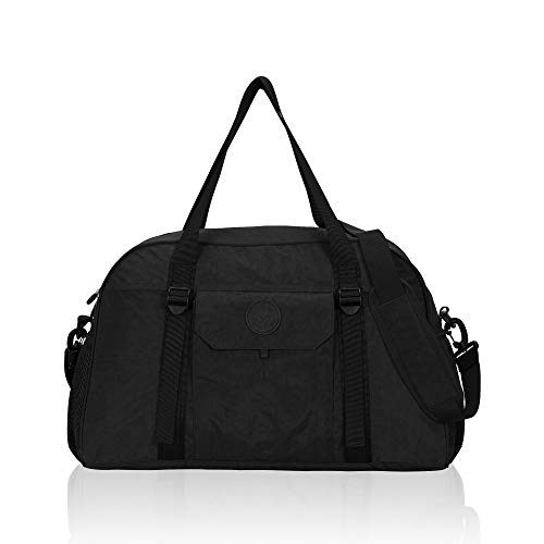 Hynes Eagle Yoga Mat Bag Sport Duffel for Gym Travel Bag 35L Black 2018
