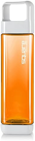 Clean Bottle Tritan Square BPA-Free Water Bottle, Opens from Both Ends, 25 Ounce