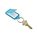 Lucky Line Key Tag with Flap, Split Ring & Paper Insert for Labeling, Key Organization & Identification, Assorted Colors, 25 Pack (6050025)