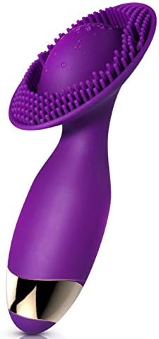 HouRan Female 10 Frequency Viberate Waterproof Vibration-Wand for Women Tongue Rabbit Toy For Women Multi Speed Wireless Stimulator for Couple Electric Accessories (Purple)