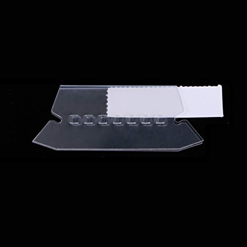 Aunifun 250 Sets Hanging File Folders Tabs and Inserts White Label Inserts for Letter Size Files Folder Organizer Quick Identification, 2 Inch Hanging File Inserts