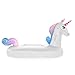 Floatie Kings Giant Unicorn Pool Float Large Floatie Ride On Inflatable Raft - Premium Materials