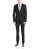 Ben Sherman Men's Camden Solid 2 Button Side Vent