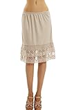 Meoldy Shop Lev Women's Double Laced Half Slip/Skirt Extender