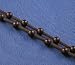 Roll Ease #10 Black Plastic Beaded Stop Chain Connectors (Fifteen)