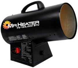 MR. HEATER 125000 BTU PORTABLE PROPANE FORCED AIR HEATER