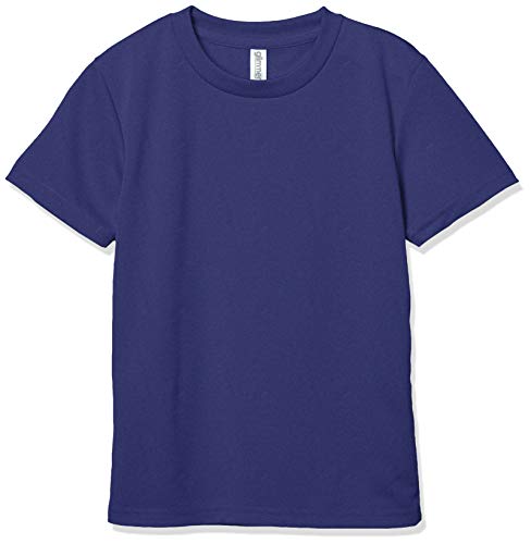[グリマー] 半袖 4.4oz ドライ Tシャツ [UV カット] キッズ メトロブルー 日本 150cm (-)