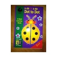 Buki Activity Book 1-25 & 1-50 DOT TO DOT (B1101)