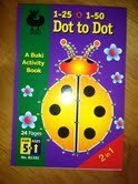 Buki Activity Book 1-25 & 1-50 DOT TO DOT (B1101)