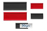 Kwik Goal Player I.D. Magnets, Small, Black