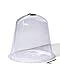 Gardener's Supply Company Large Garden Cloche Plant Protector | Clear Sturdy PVC Dome Cover with Top Hole Ventilation for Young Plants & Seedlings | 13