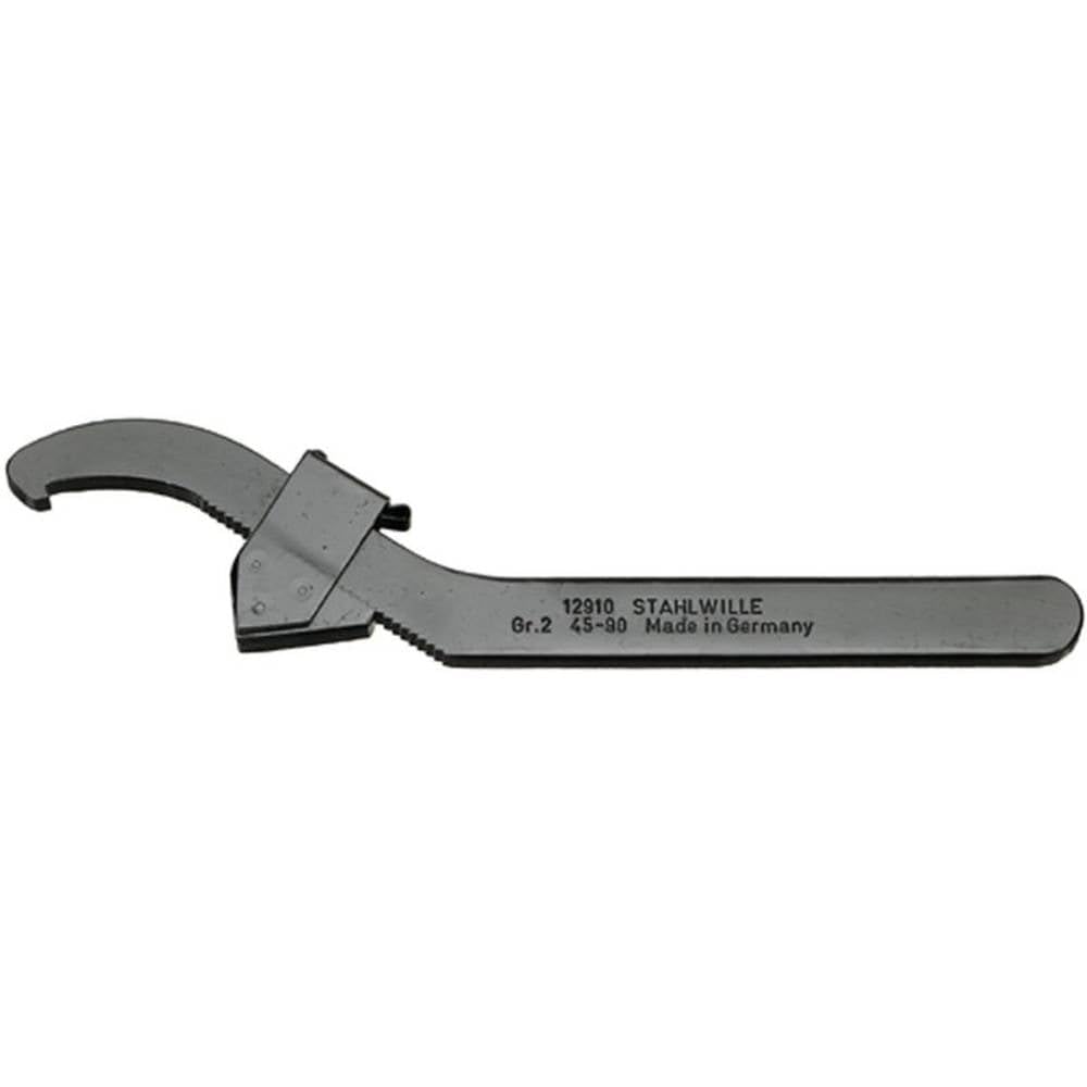 Stahlwille 44010003 12910 Adjustable Hook Spanner, 3 Size, 95mm-165mm Opening, Pack of 5