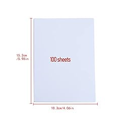 LIWUTE 4x6" 100Sheets 4R Double-sided Glossy Photo