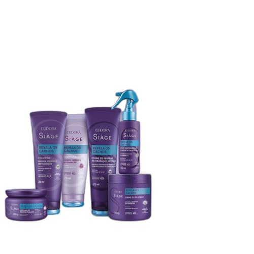 Eudora Creme Para Pentear Siàge Revela Os Cachos 270ml