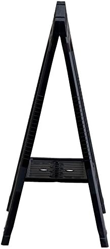 STANLEY Folding Junior Work Bench Saw Horse Twin Pack, with Tray for Tools and Small Parts STST1-70355, Black - Image 5