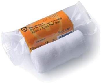 Blue Dot Flow Wrapped Dressing, Medium, Pack of 10