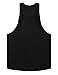 ShiningLove Men Fitness Tank Top Bodybuilding Breathable Sleeveless Stringer Workout Gym Sport Vest Upgraded